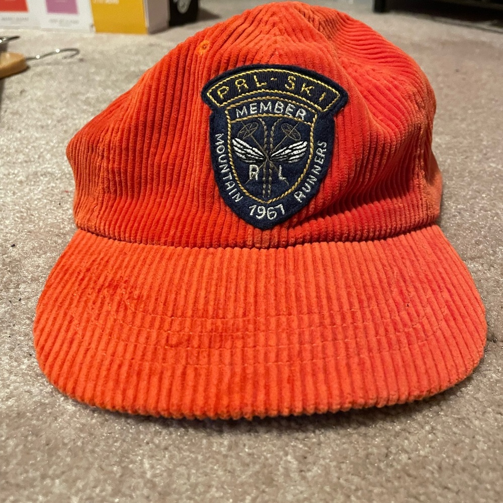 Polo Ralph Lauren Rare NWT Ski Members Corduroy Hat